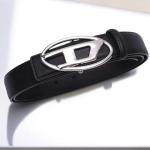 Black Y2K D-Ring Punk Rock Belt for Women