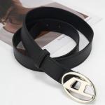 Black Y2K D-Ring Punk Rock Belt for Women