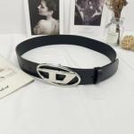 Black Y2K D-Ring Punk Rock Belt for Women