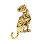 Vintage Leopard Brooch Pin for Punk Fashion
