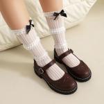 Gothic Mary Jane Oxford Shoes for Women - Brown