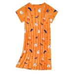 Gothic Pumpkin Halloween Nightgown for Women