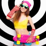 Red Rhinestone Fishnet Fingerless Gloves for Costumes