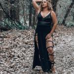 Gothic Steampunk Thigh Wraps for Festivals