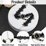 Gothic Black Velvet Lace Necklace for Women