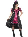 Sassy Pink Saloon Costume for Women, XXL