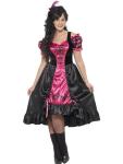 Sassy Pink Saloon Costume for Women, XXL