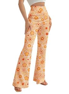 70s Bell Bottom Flare Pants - Vintage Boho Disco Trousers