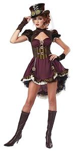 Steampunk Lady Costume Inspired by California Vintage