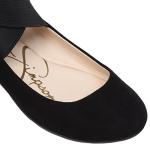 Vintage Jessica Simpson Ballet Flats, Black, Women's 6.5