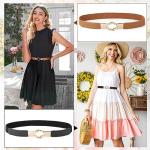 Women's Retro Stretch Waist Belt Set - 4 Colors