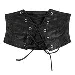 Women's Lace-Up Corset Waist Belt for Vintage Dresses