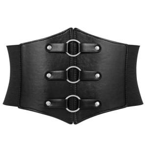 Women's Wide Elastic Corset Belt Vintage Retro Style
