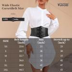 Women's Wide Elastic Corset Belt Vintage Retro Style