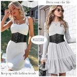Women's Wide Elastic Corset Belt Vintage Retro Style