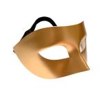 Mens Gold Masquerade Mask for Burlesque Party Dress-Up