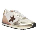 Rock Glitter Slip On Sneakers - Beige - Size 6.5M