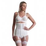 White Women's Vintage Waist Cincher, 2XL (34)
