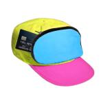 80s/90s Neon Fanny Pack Hat: Turquoise, Magenta