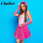 80s Retro Women's Accessories Set - Pink