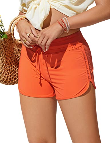 CRZ YOGA Coral Swim Shorts - 3" Beach Board