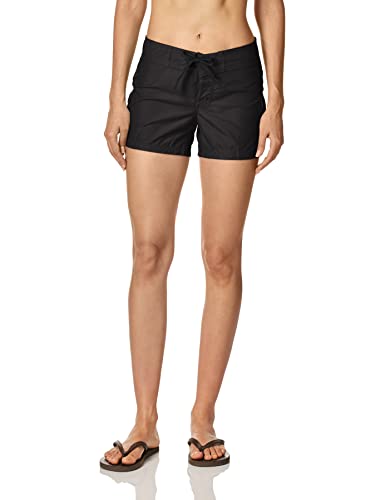 Kanu Surf Women's Black Boardshort, Size 4