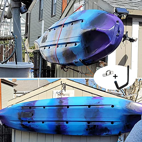 BISEBIN Outdoor Storage Kayak Racks: Paddle Board Wall Mount