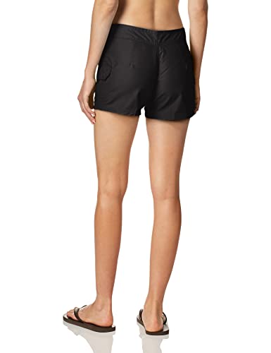 Kanu Surf Women's Black Boardshort, Size 4