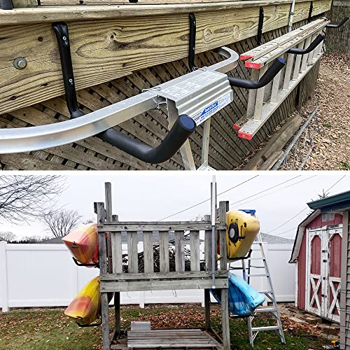 BISEBIN Outdoor Storage Kayak Racks: Paddle Board Wall Mount