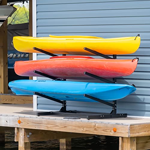 Triangle Kayak Storage Rack for Paddleboards, SUP, and Surfboards