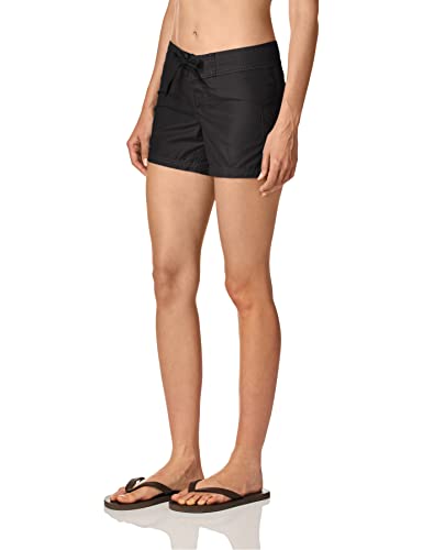 Kanu Surf Women's Black Boardshort, Size 4