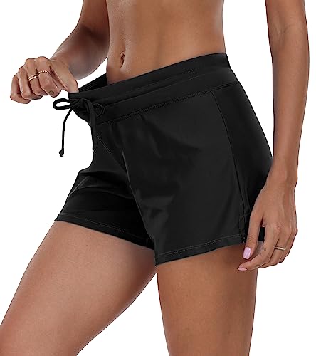 ChinFun Women's Swimwear: Tankini Bottoms – Black XL