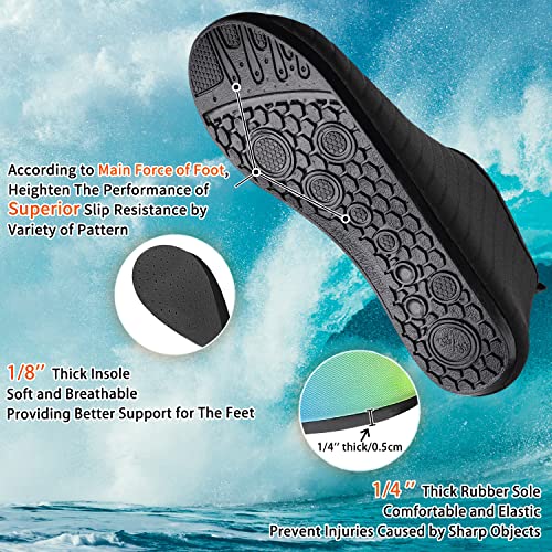 Unisex Quick-Dry Aqua Shoes for Beach and Kids