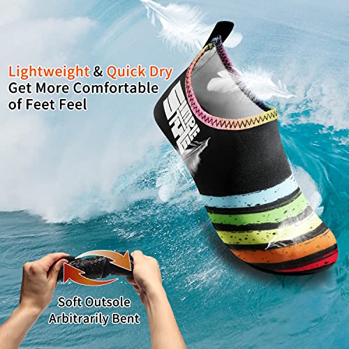 Unisex Quick-Dry Aqua Shoes for Beach and Kids