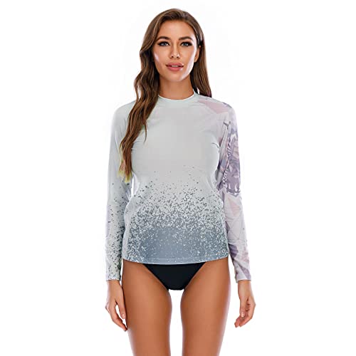 Women's UPF 50+ Rash Guard with Long Sleeves