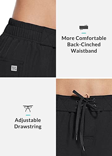 BALEAF Women's Quick Dry Boardshorts - Black XL