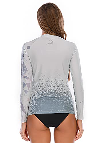 Women's UPF 50+ Rash Guard with Long Sleeves