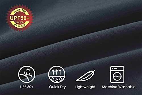 Women's High Waisted Swim Shorts with Pockets - Black Size 12