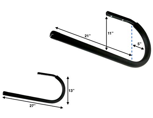 Ceiling and Wall Storage Rack for Paddleboards