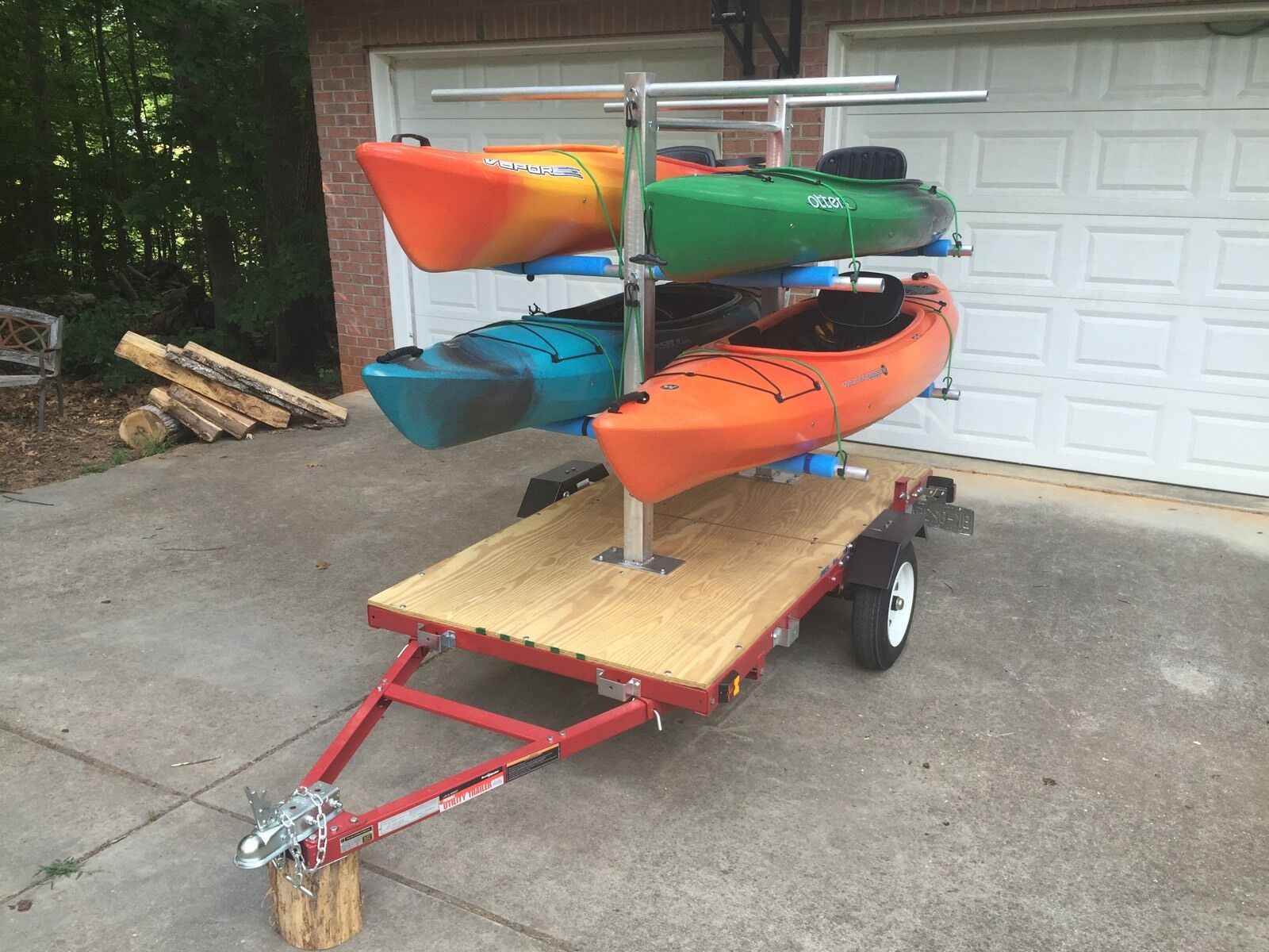 Kayak Carrier Rack for Paddleboards and Boats