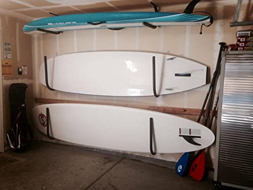 Ceiling and Wall Storage Rack for Paddleboards