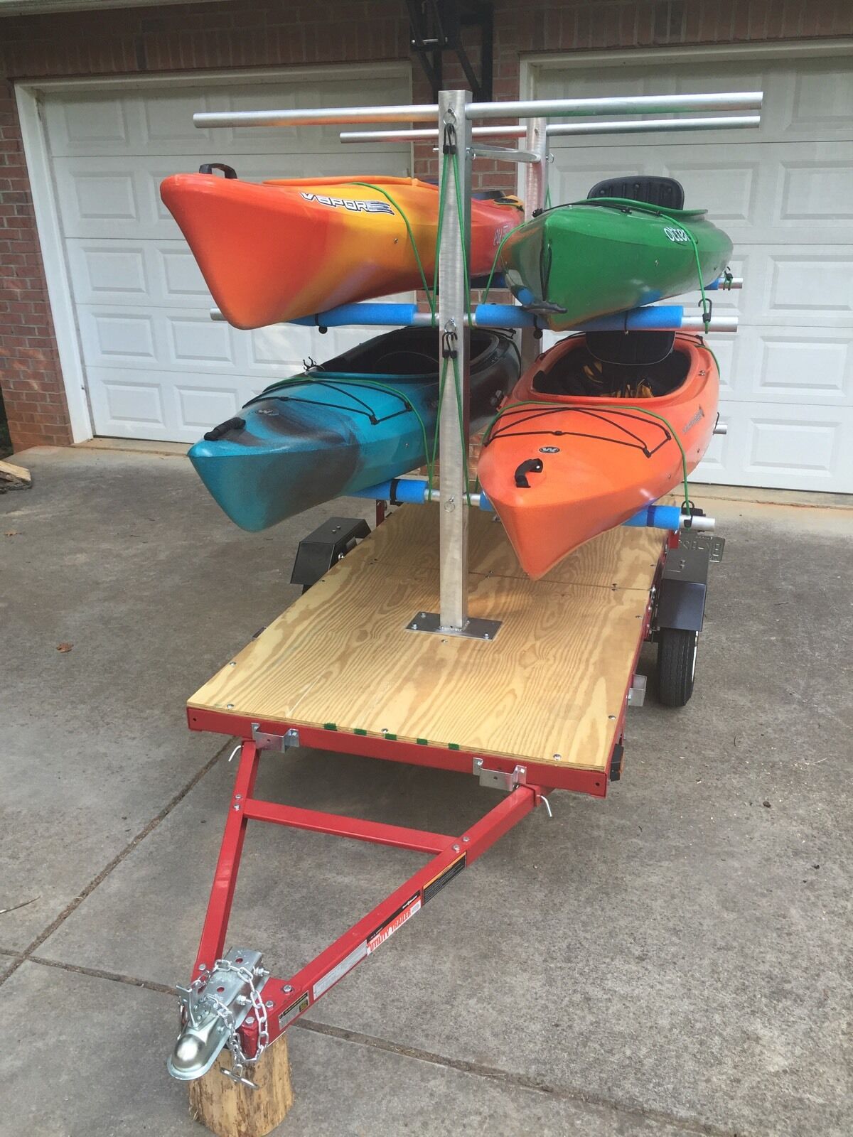 Kayak Carrier Rack for Paddleboards and Boats