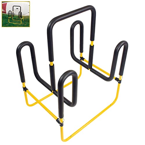 Double-Up SUP Stand for 2 Paddleboards, Yellow