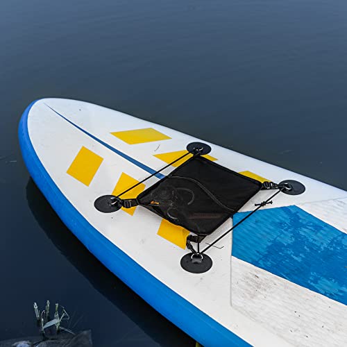 HEYTUR Paddleboard Elastic Mesh Storage Deck Bag