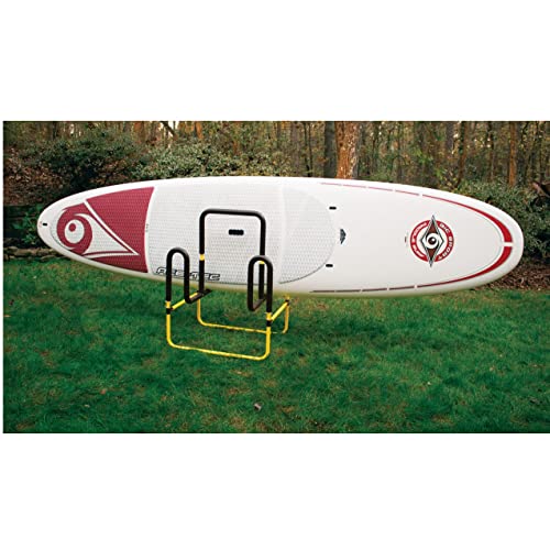 Double-Up SUP Stand for 2 Paddleboards, Yellow