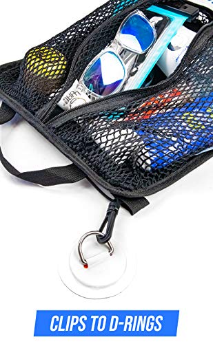 Waterproof Phone Case Paddleboard Deck Bag (Black Trim)