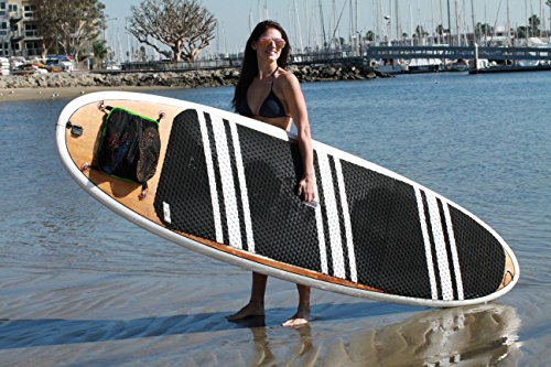 Waterproof Phone Case Paddleboard Deck Bag (Black Trim)