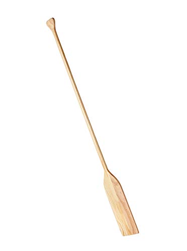 Wood Paddle, NZ Pine, Wide Grip, Clear Finish