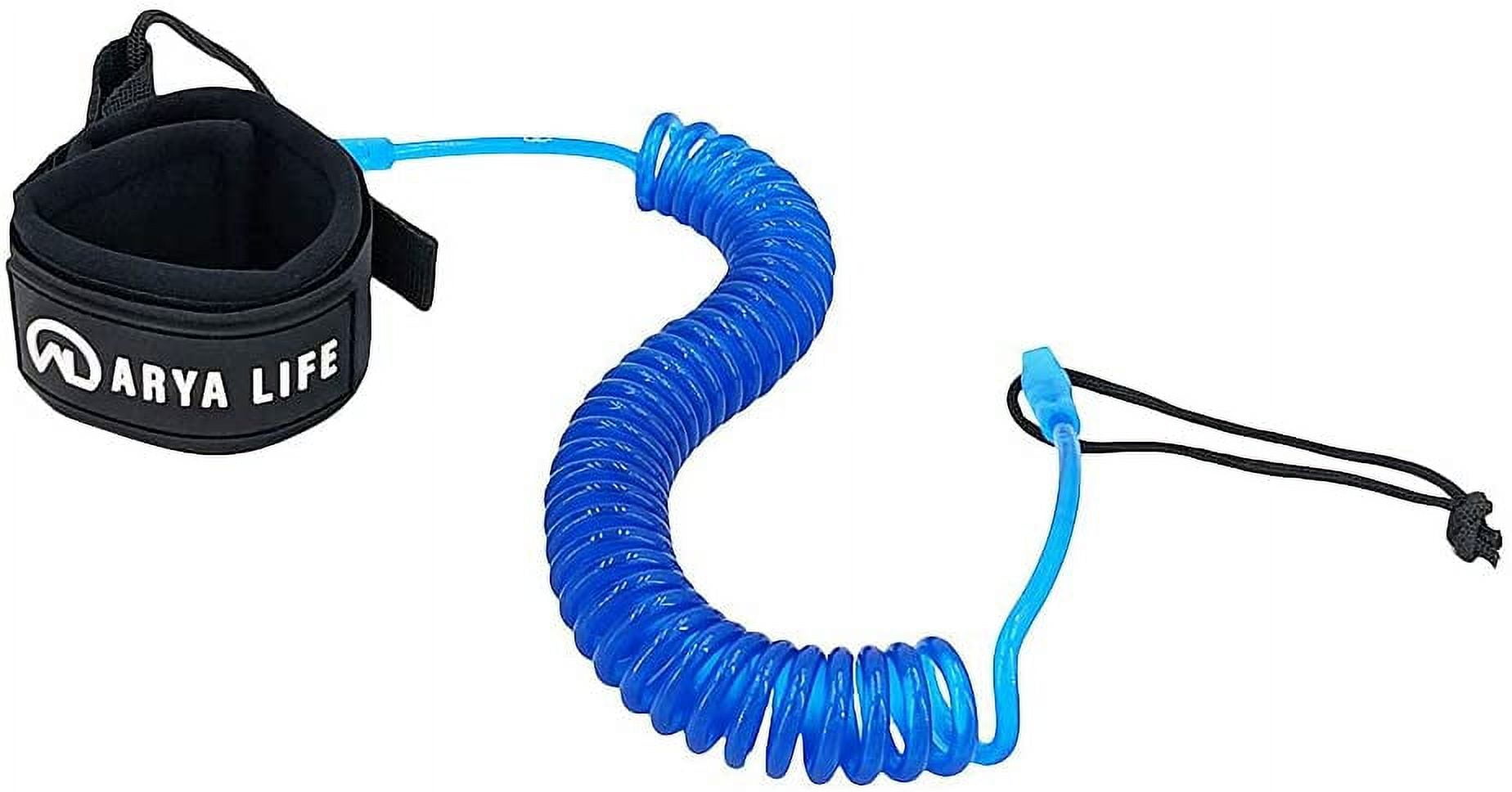 Arya Life 10ft Coiled SUP Leash Stand Up Paddleboard