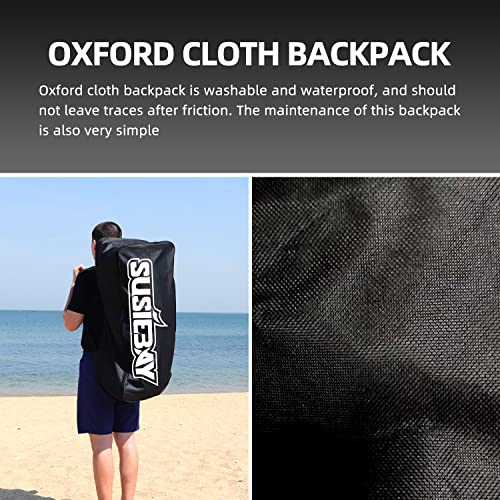 SUSIEBAY iSUP Backpack Bag - Large Capacity, Paddleboard Accessories